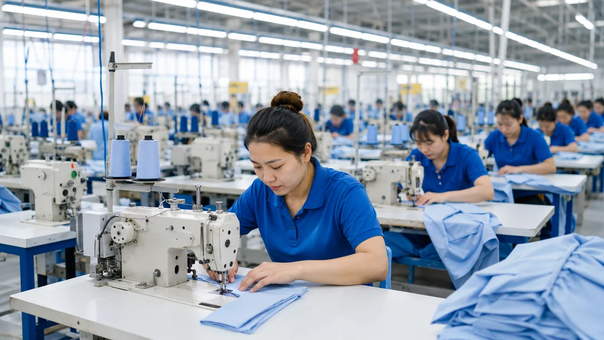 Năng lực sản xuất 2.000m² – Chủ động từ vải đến thành phẩm tại KingF