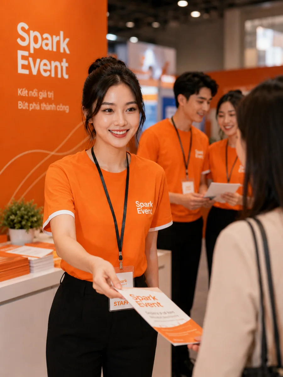 Áo sự kiện Spark Event