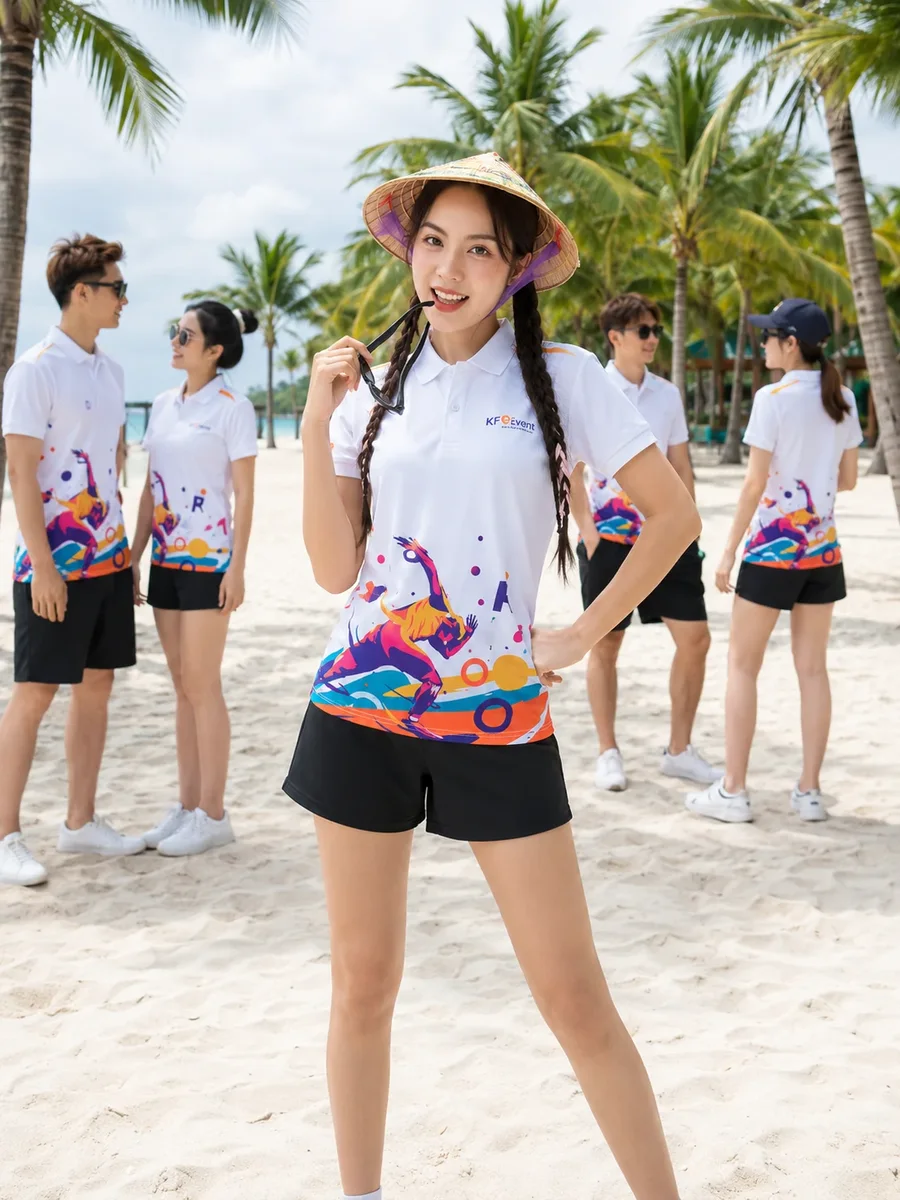 Polo teambuilding biển KF Event
